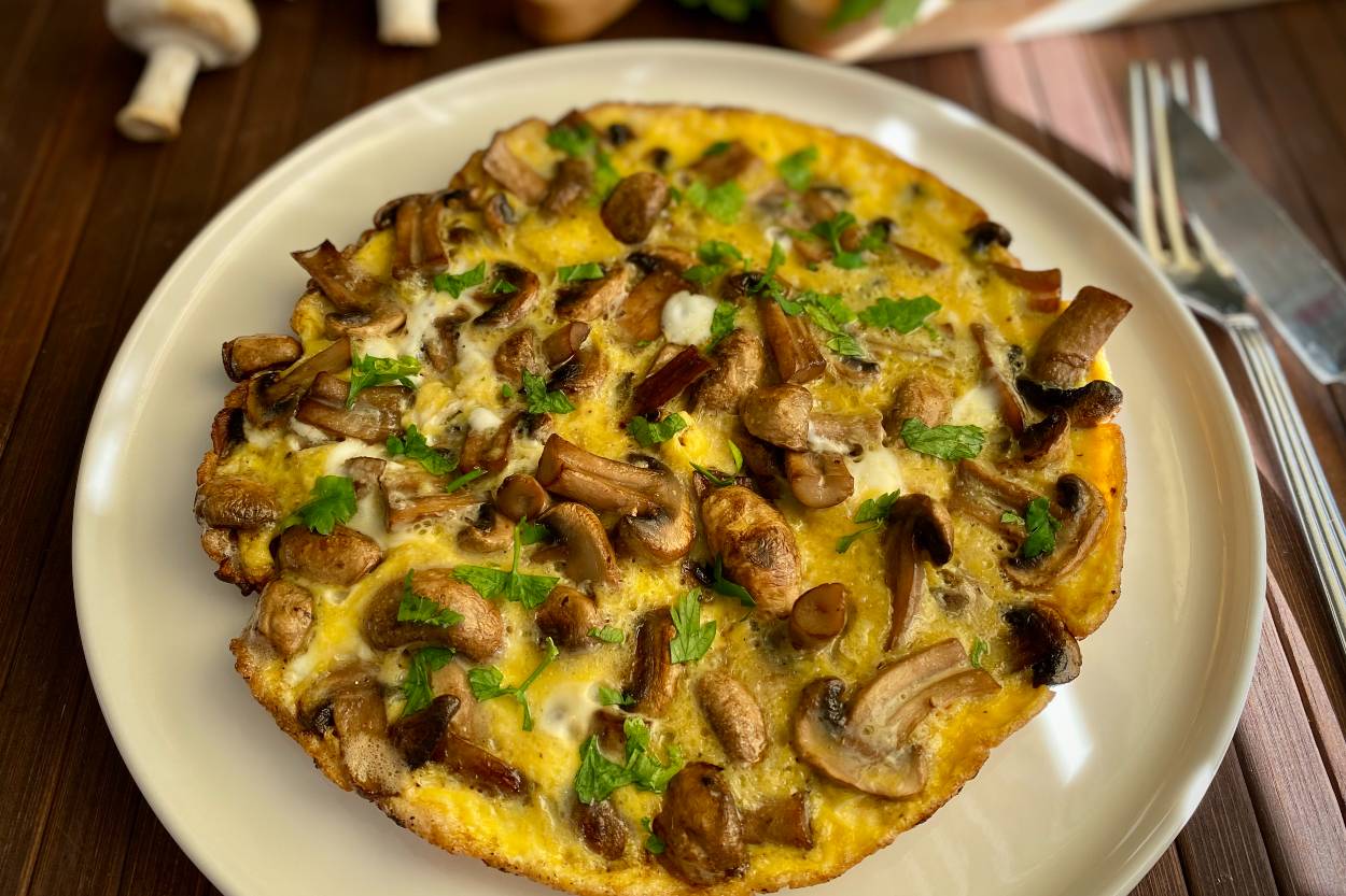 Yumurtalı Mantar Tarifi