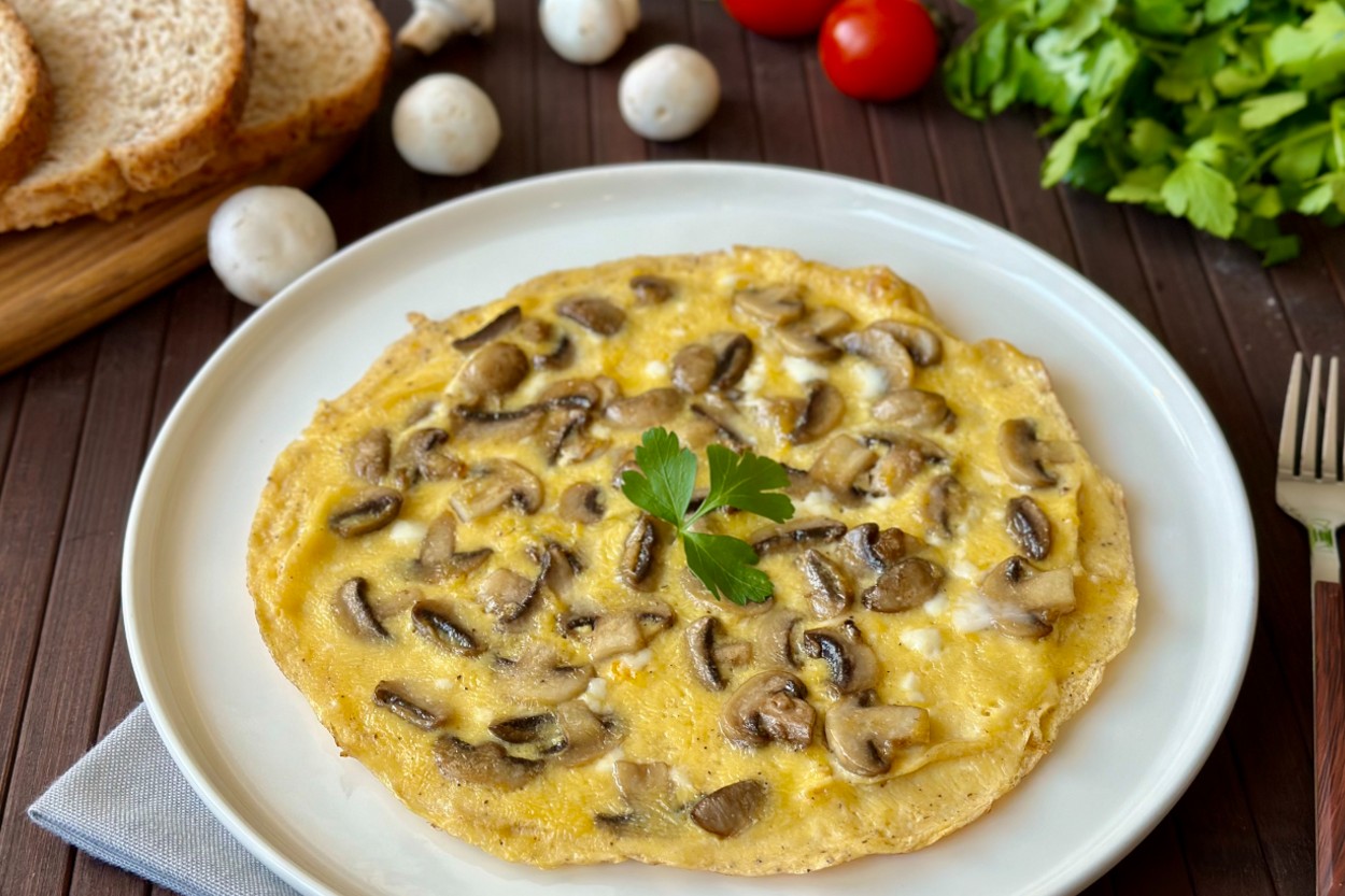 Mantarlı Omlet Tarifi